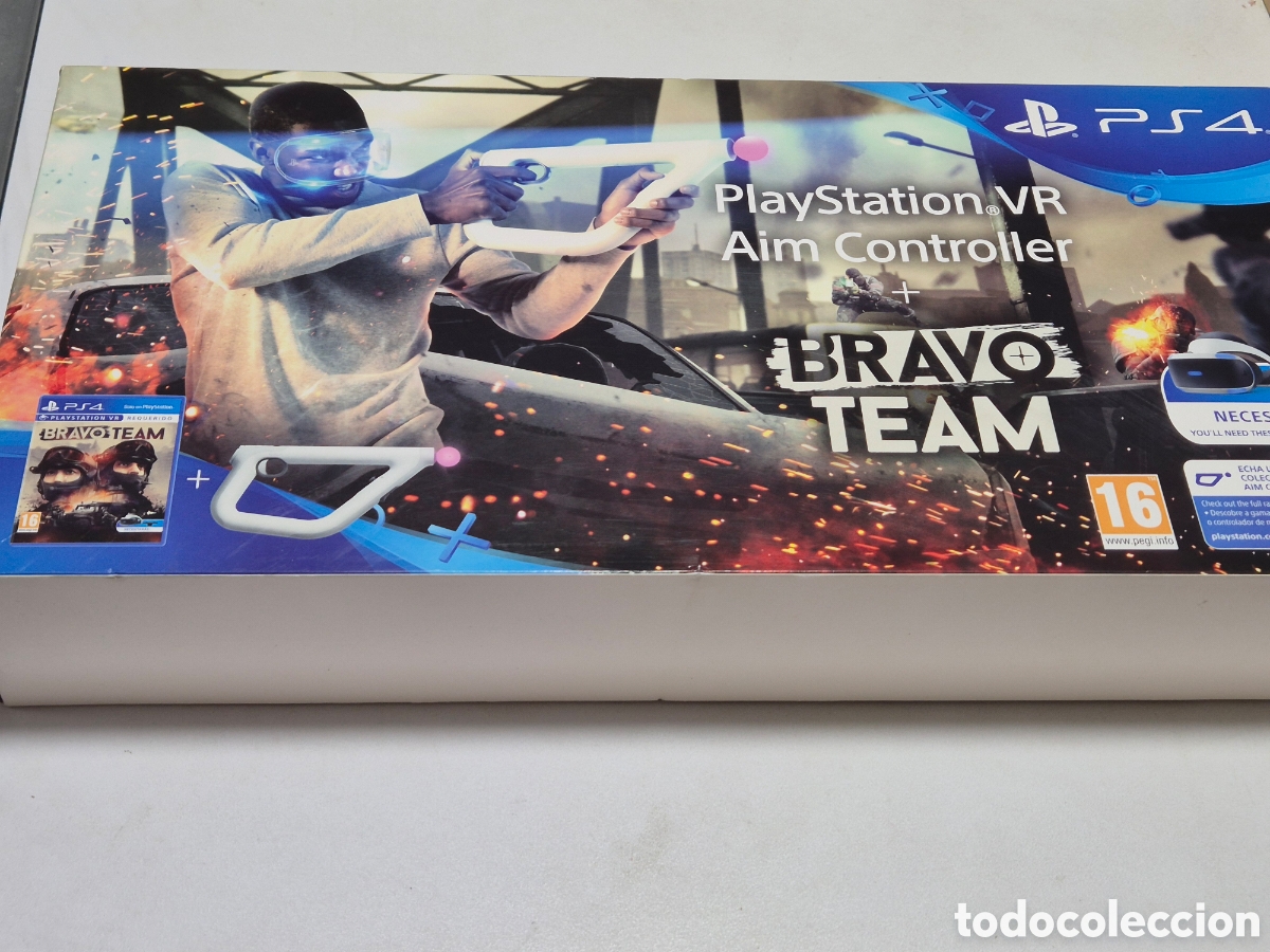 Videojuegos y consolas PS4 de segunda mano: Playstation Vr Aim Controller + Bravo Team