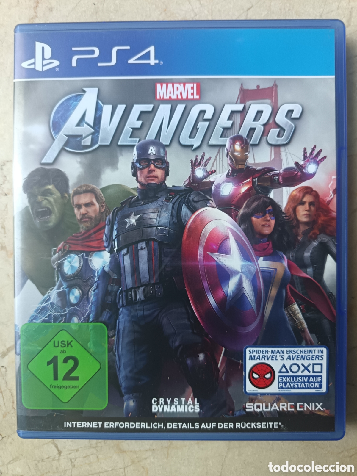 Videojuegos y consolas PS4 de segunda mano: JUEGO PS4 LOS VENGADORES - Foto 1