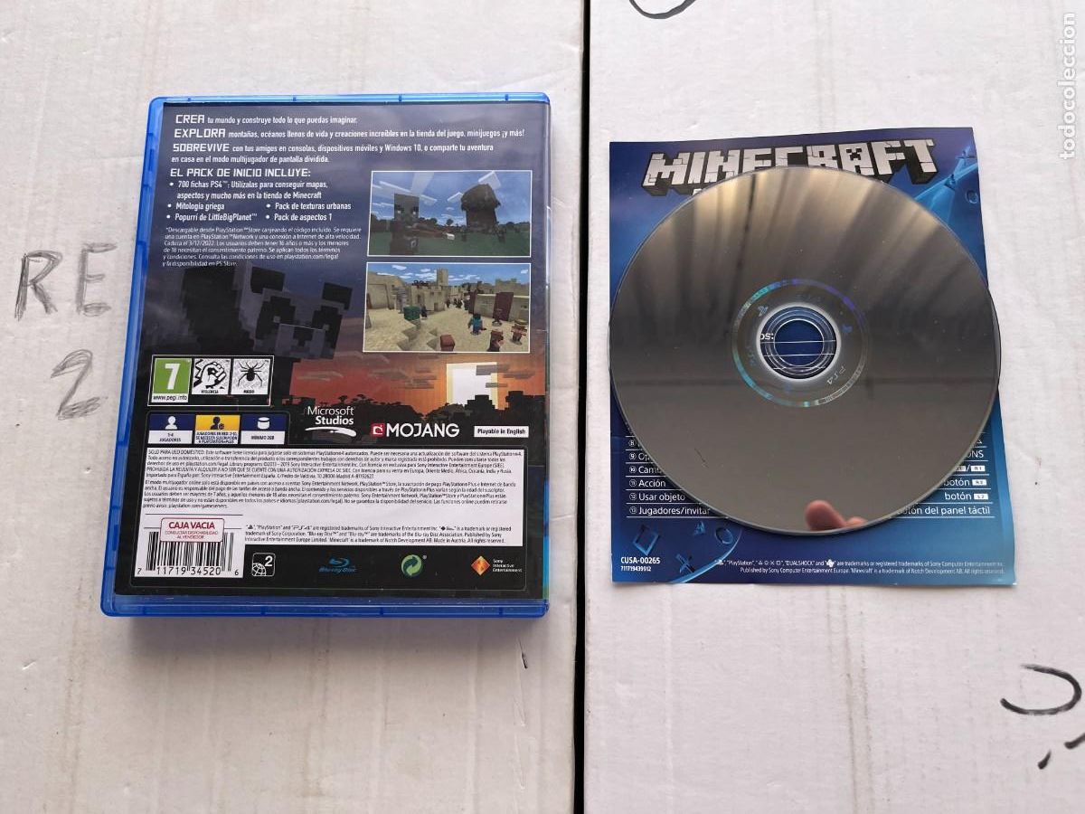 Videojuegos y consolas PS4 de segunda mano: MINECRAFT - PS4 PLAYSTATION 4 KREATEN - Foto 2