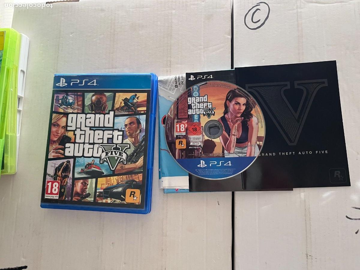 Jeux Vid&eacute;o et Consoles: GRAND THEFT AUTO FIVE GTA V 5 - PS4 PLAYSTATION 4 PLAY STATION KREATEN