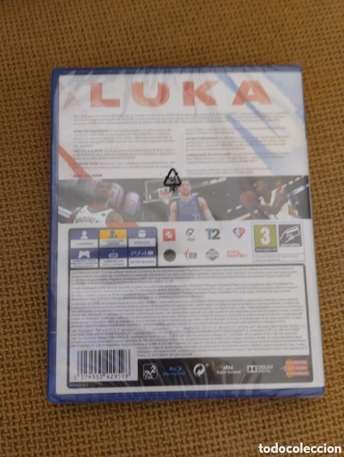 Videojuegos y consolas PS4 de segunda mano: Juego PS4 NBA 2K22 precintado - Foto 2