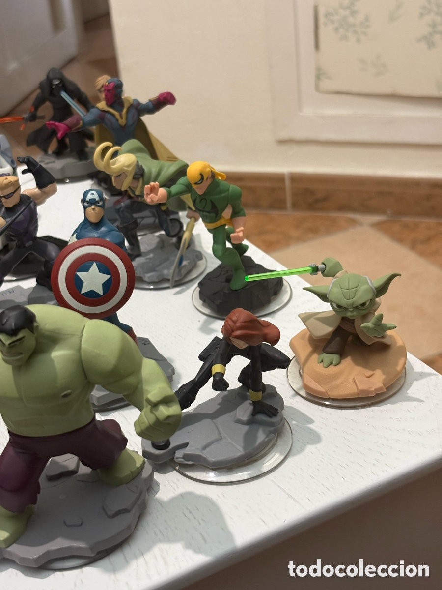 Videojuegos y consolas PS4 de segunda mano: Lote 22 figuras NFC Disney Infinity 2.0 - Foto 7