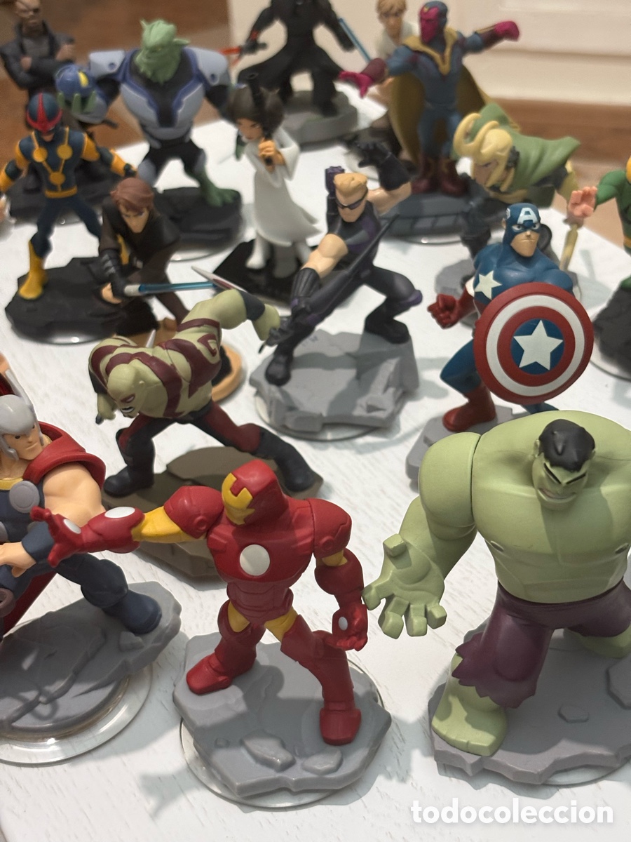 Videojuegos y consolas PS4 de segunda mano: Lote 22 figuras NFC Disney Infinity 2.0 - Foto 8