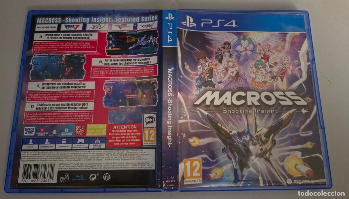 Videojuegos y consolas PS4 de segunda mano: Macross Shooting Insight Ps4 - Foto 3