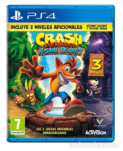 Videojuegos y consolas PS4 de segunda mano: Crash Bandicoot N. Sane Trilogy- 5030917236693
