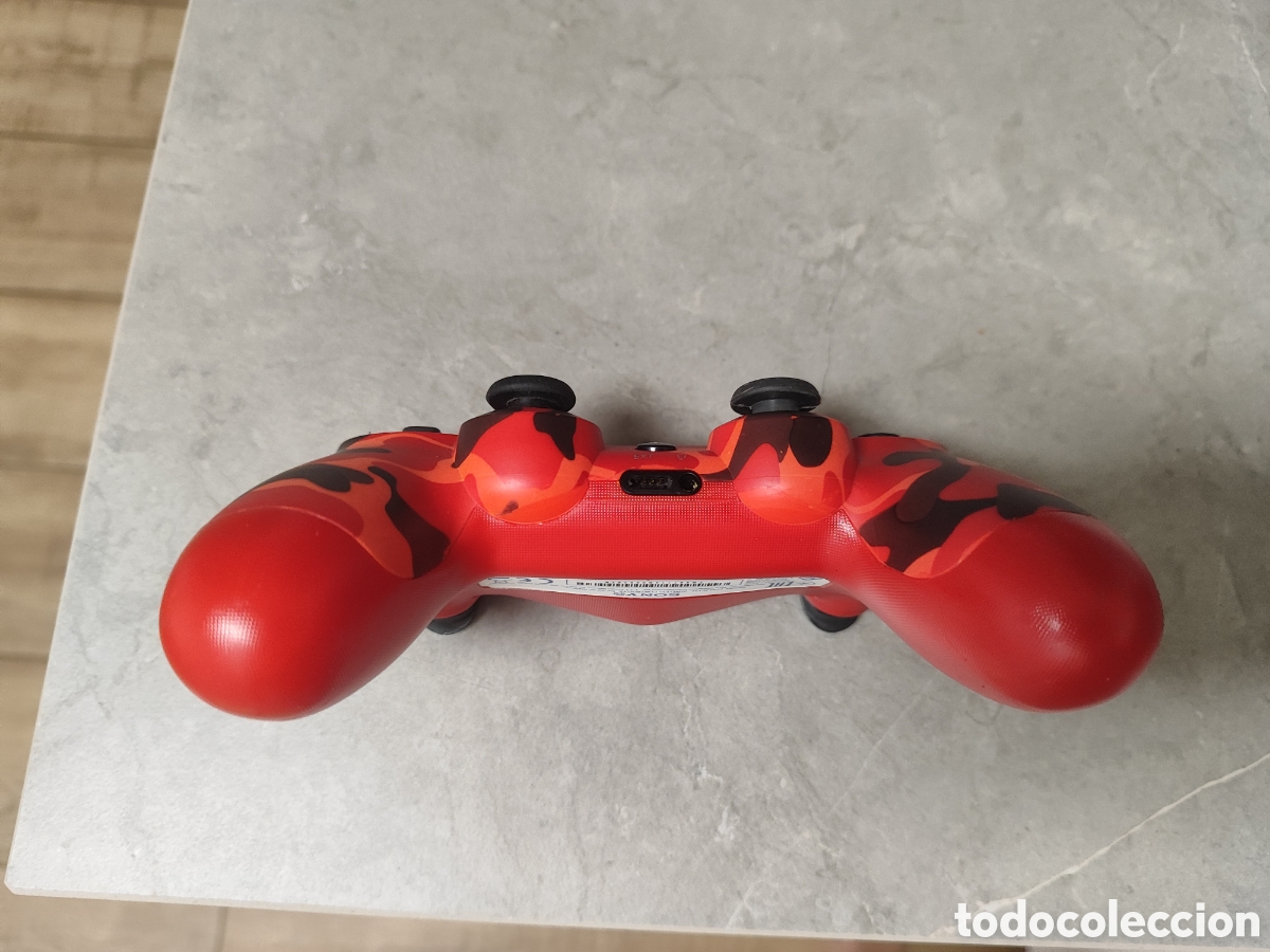 Videojuegos y consolas PS4 de segunda mano: Mando ps4 rojo camuflaje - Foto 4