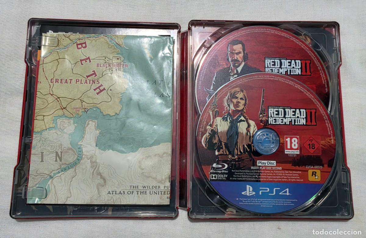 Videojuegos y consolas PS4 de segunda mano: Red Dead Redemption 2 (Steelbook) Ps4 - Foto 4