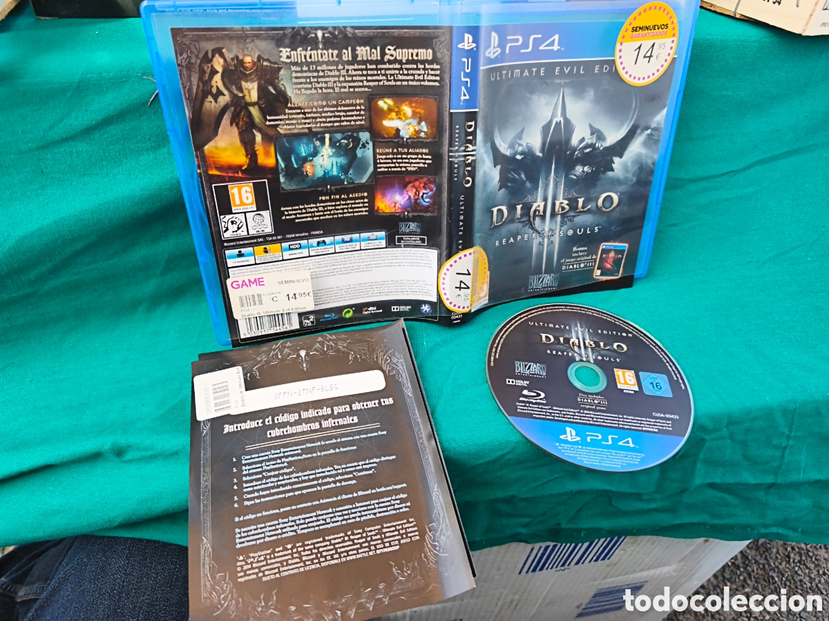 Videojuegos y consolas PS4 de segunda mano: Diablo Reaper Of Souls PS4