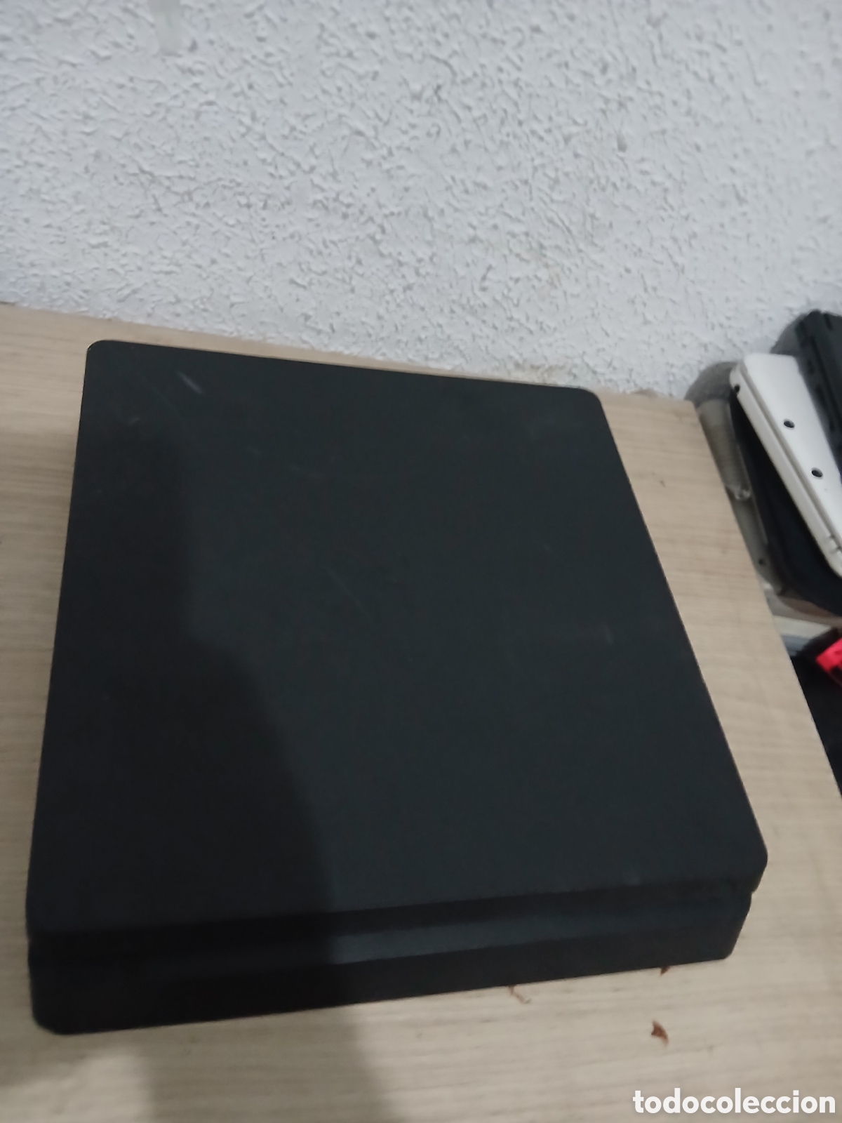Videojuegos y consolas PS4 de segunda mano: PS4 SLIM NEGRO FUNCIONA,,VER FOTOS