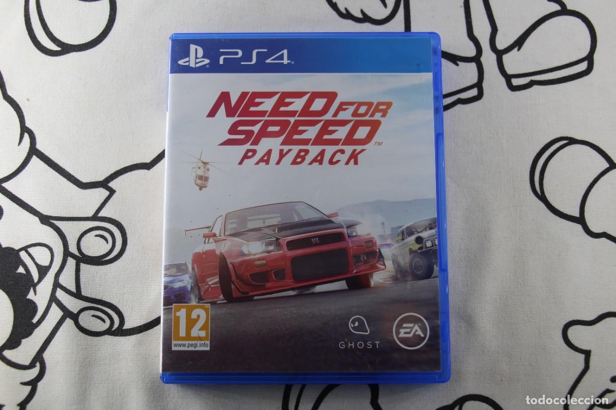 Videojuegos y consolas PS4 de segunda mano: PLAY STATION 4 PS4 NEED FOR SPEED PAYBACK MUY BUEN ESTADO PAL ESPA&Ntilde;A