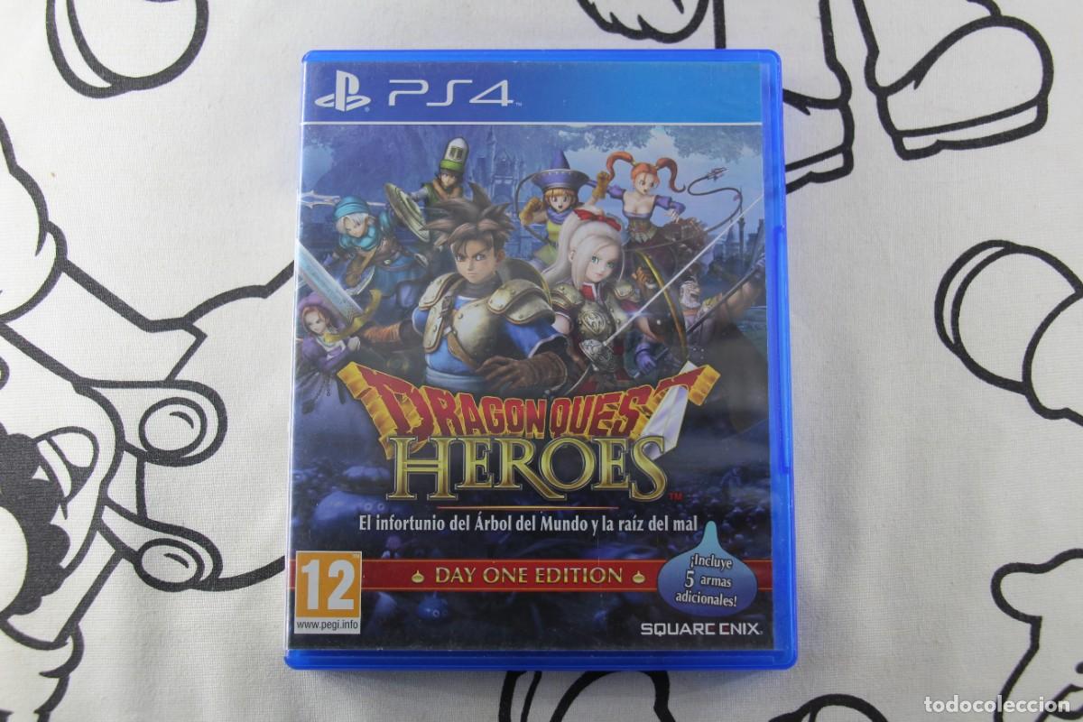 Videojuegos y consolas PS4 de segunda mano: PLAY STATION 4 PS4 DRAGON QUEST HEROES MUY BUEN ESTADO PAL ESPA&Ntilde;A
