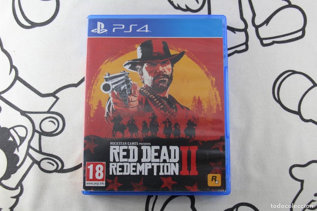 Videojuegos y consolas PS4 de segunda mano: PLAY STATION 4 PS4 RED DEAD REDEMPTION II MUY BUEN ESTADO PAL ESPA&Ntilde;A