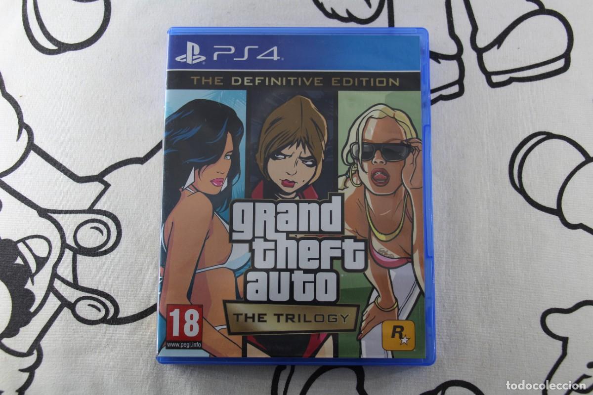 Videojuegos y consolas PS4 de segunda mano: PLAY STATION 4 PS4 GRAND THEFT AUTO THE TRILOGY MUY BUEN ESTADO PAL ESPA&Ntilde;A
