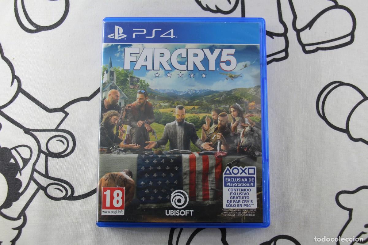 Videojuegos y consolas PS4 de segunda mano: PLAY STATION 4 PS4 FARCRY 5 MUY BUEN ESTADO PAL ESPA&Ntilde;A