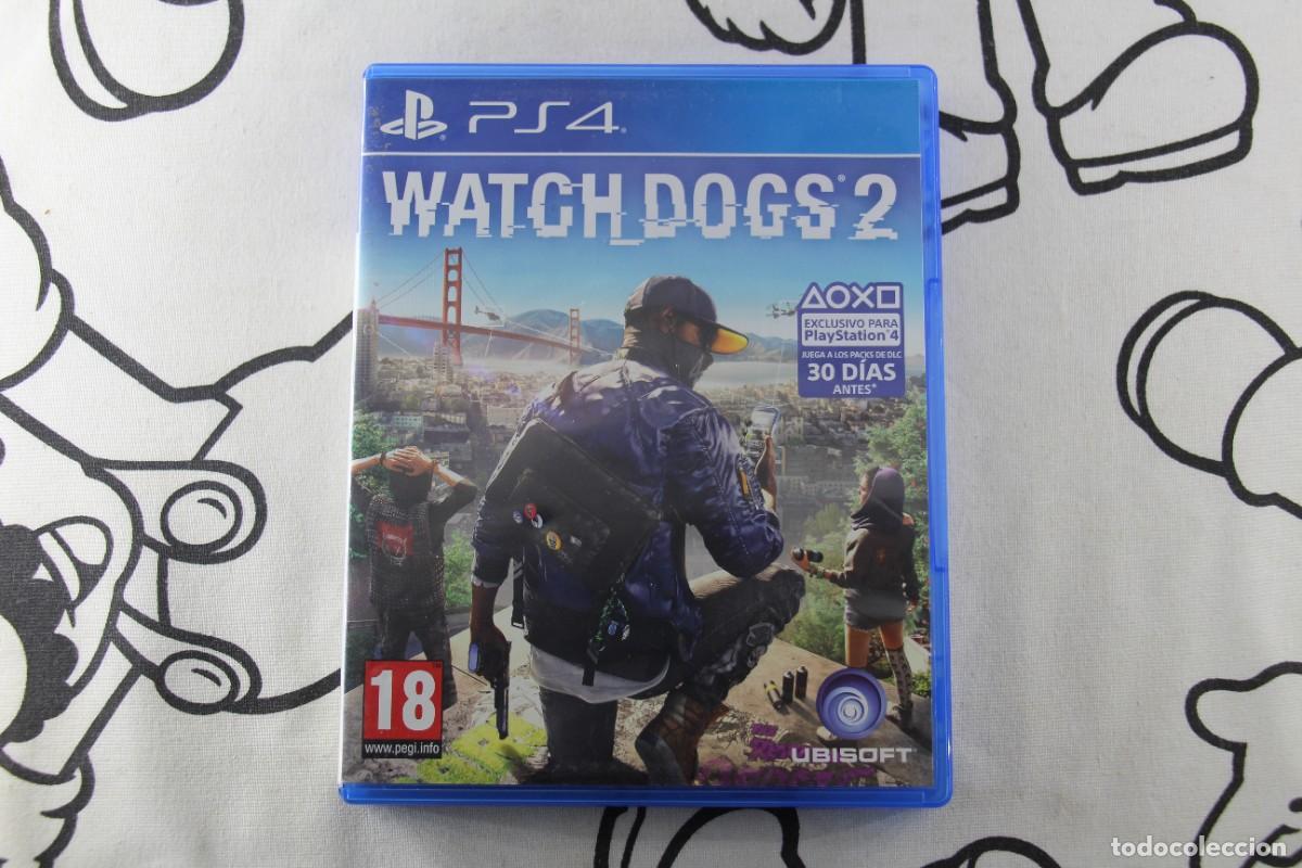 Videojuegos y consolas PS4 de segunda mano: PLAY STATION 4 PS4 WATCH DOGS 2 MUY BUEN ESTADO PAL ESPA&Ntilde;A