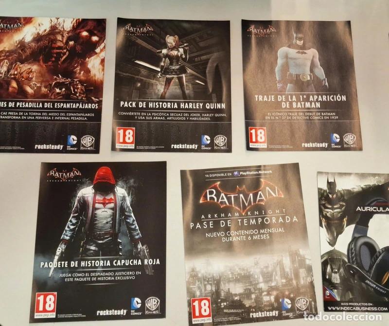Videojuegos y consolas PS4 de segunda mano: Batman Arkham Knight Special Edition PS4 - Foto 7