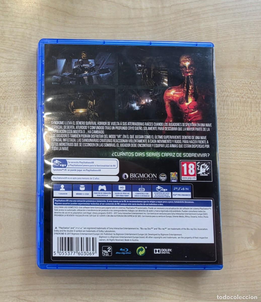 Videojuegos y consolas PS4 de segunda mano: Syndrome Playstation 4 VR - Foto 2