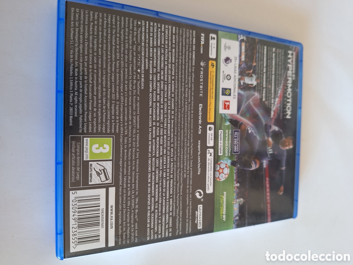 Videojuegos y consolas PS5 de segunda mano: Fifa 22 juego ps5 - Foto 2