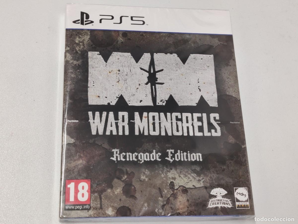 Videojuegos y consolas PS5 de segunda mano: WAR MONGRELS RENEGADE EDITION . PS5 - Foto 1