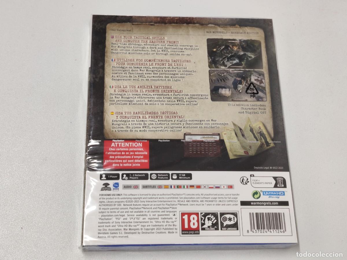 Videojuegos y consolas PS5 de segunda mano: WAR MONGRELS RENEGADE EDITION . PS5 - Foto 2