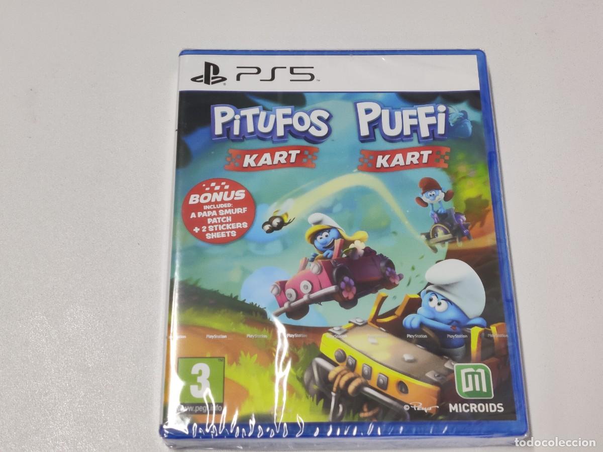 Videojuegos y consolas PS5 de segunda mano: PITUFOS KART . PS5 - Foto 1