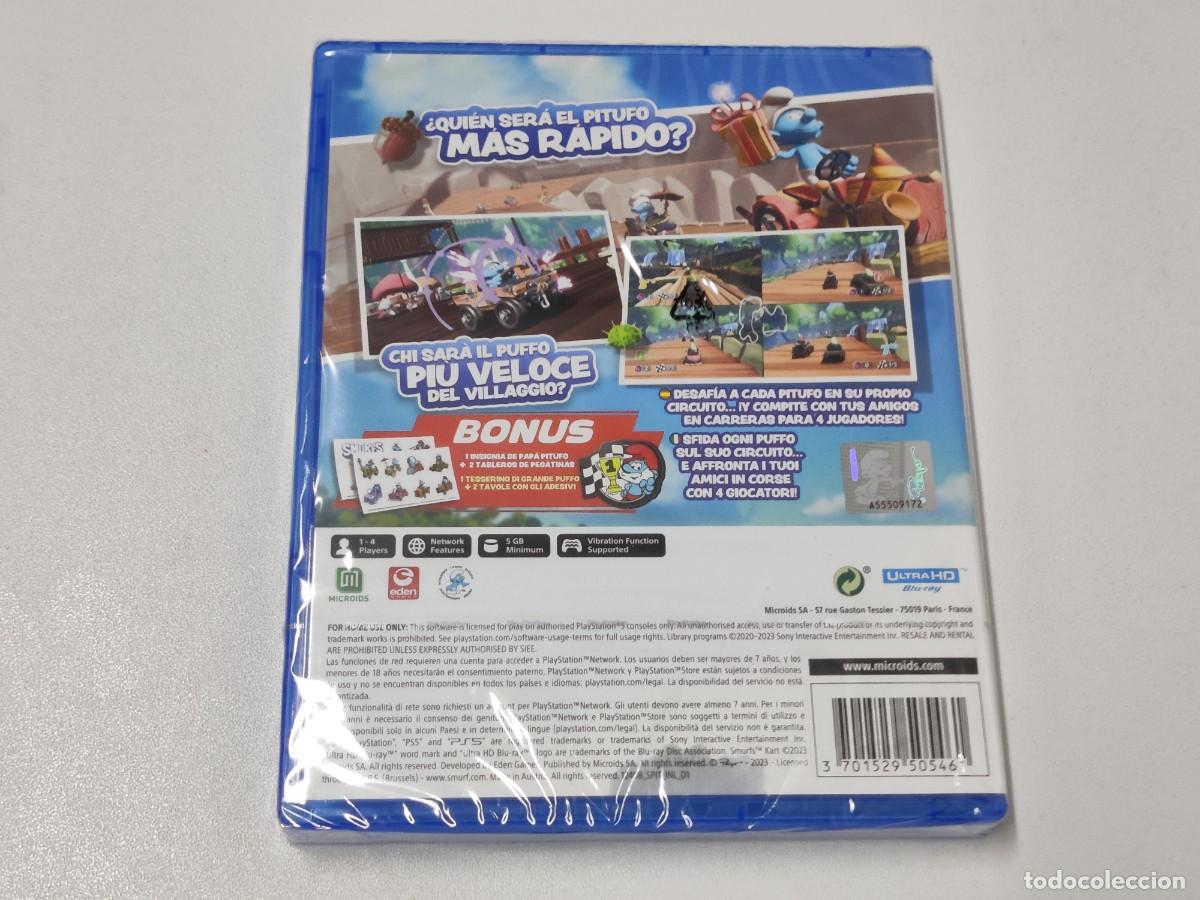 Videojuegos y consolas PS5 de segunda mano: PITUFOS KART . PS5 - Foto 2