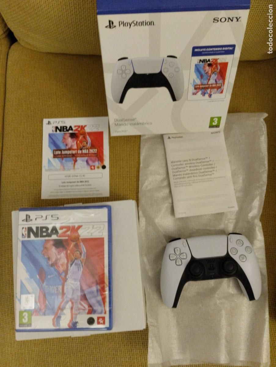 Videojuegos y consolas PS5 de segunda mano: Pack PS5 NBA 2K22 - Foto 1