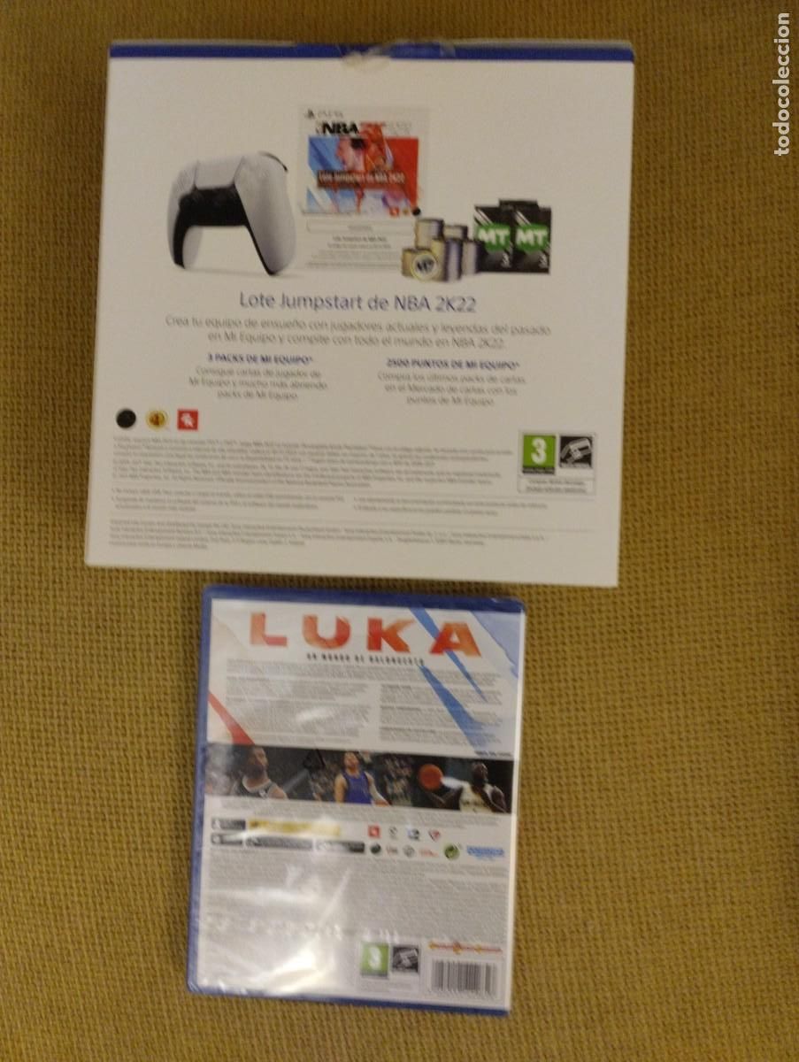 Videojuegos y consolas PS5 de segunda mano: Pack PS5 NBA 2K22 - Foto 3