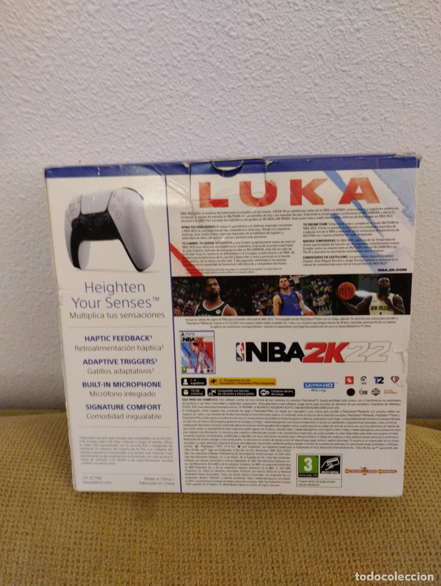 Videojuegos y consolas PS5 de segunda mano: Pack PS5 NBA 2K22 - Foto 6
