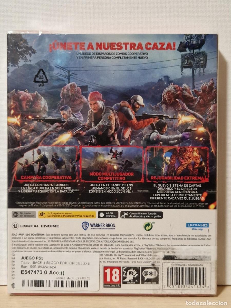 Videojuegos y consolas PS5 de segunda mano: Back 4 Blood - Edici&oacute;n Deluxe PS5 - Foto 3
