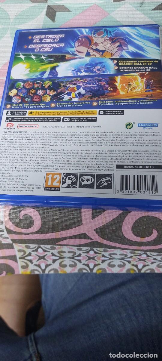 Videojuegos y consolas PS5 de segunda mano: Dragon Ball Sparking Zero - Foto 2