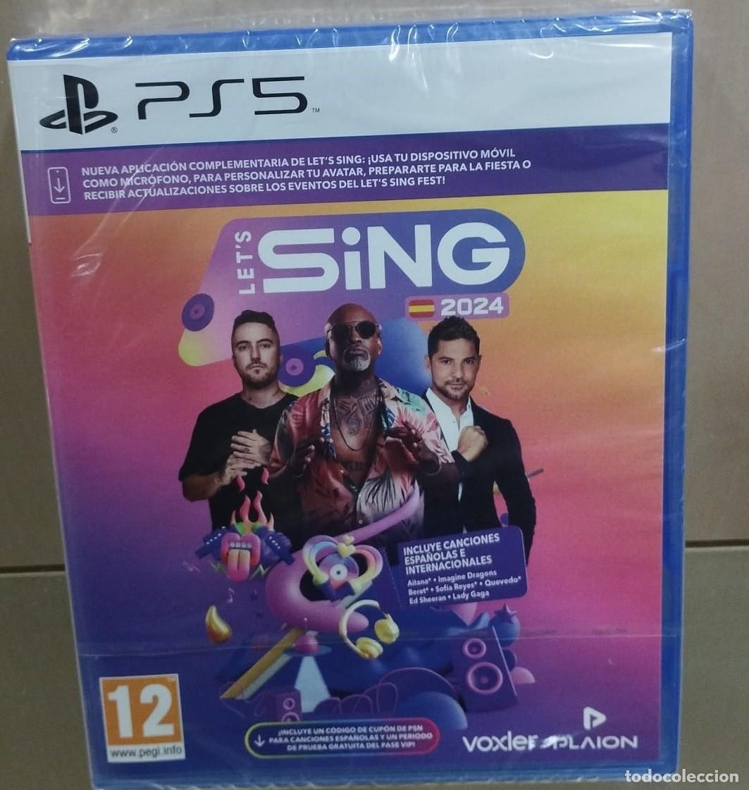 Videojuegos y consolas PS5 de segunda mano: Lets sing 2024 - PS5 - Foto 1