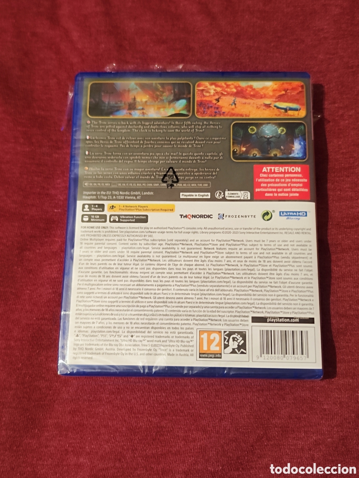 Videojuegos y consolas PS5 de segunda mano: ⚫ LIQUIDACI&Oacute;N ⚫ PS5 TRINE 5 A CLOCKWORK CONSPIRACY - Foto 2