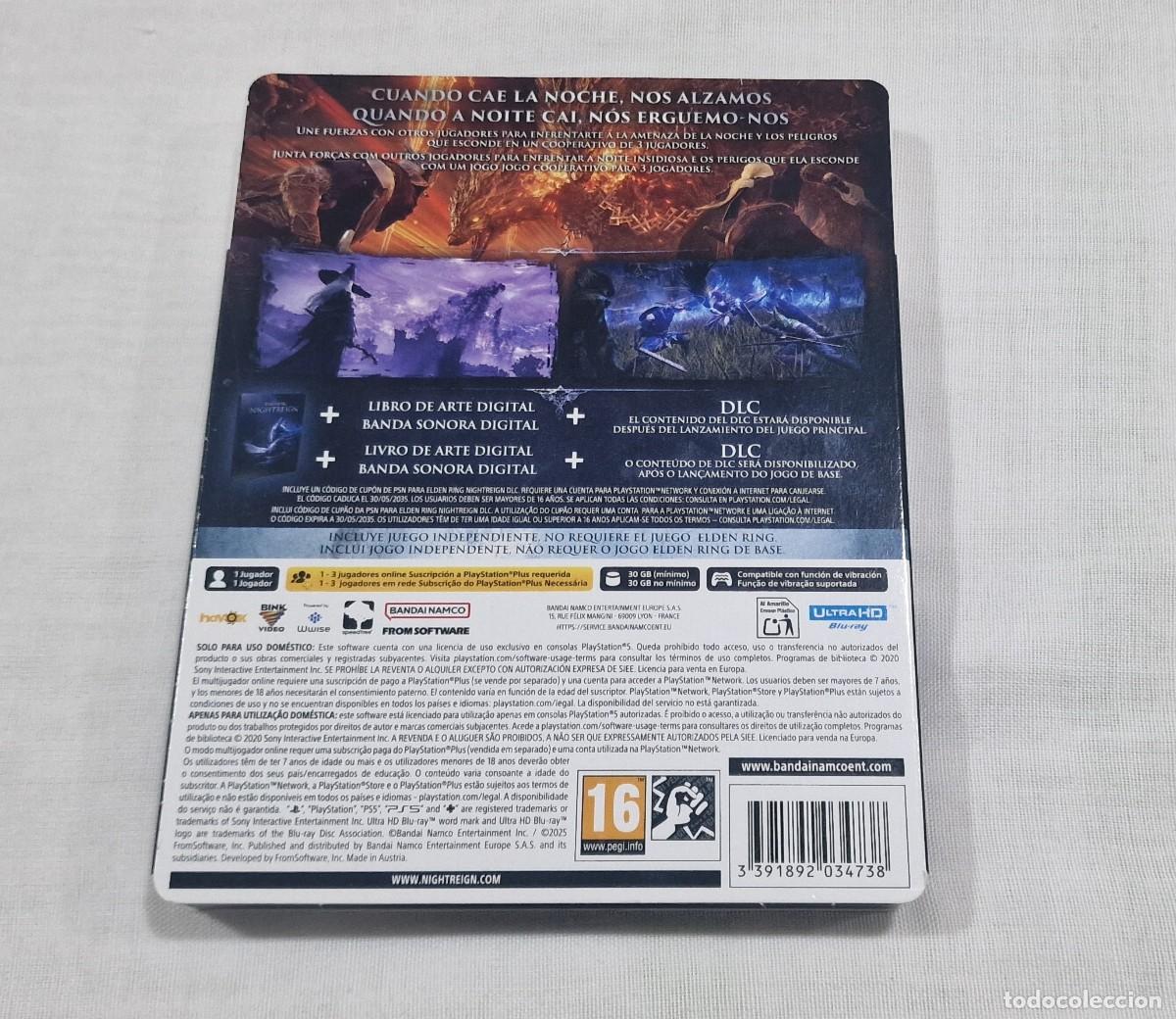 Videojuegos y consolas PS5 de segunda mano: Elden Ring Nightreign Seekers Edition Ps5 - Foto 2
