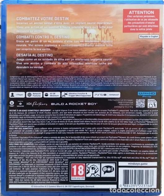 Videojuegos y consolas PS5 de segunda mano: MINDSEYE &middot; SONY PS5 &middot; (COMO NUEVO) - Foto 2