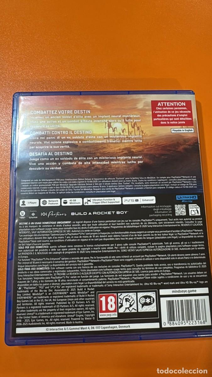 Videojuegos y consolas PS5 de segunda mano: MindsEye [PS5] PlayStation 5 - Foto 2