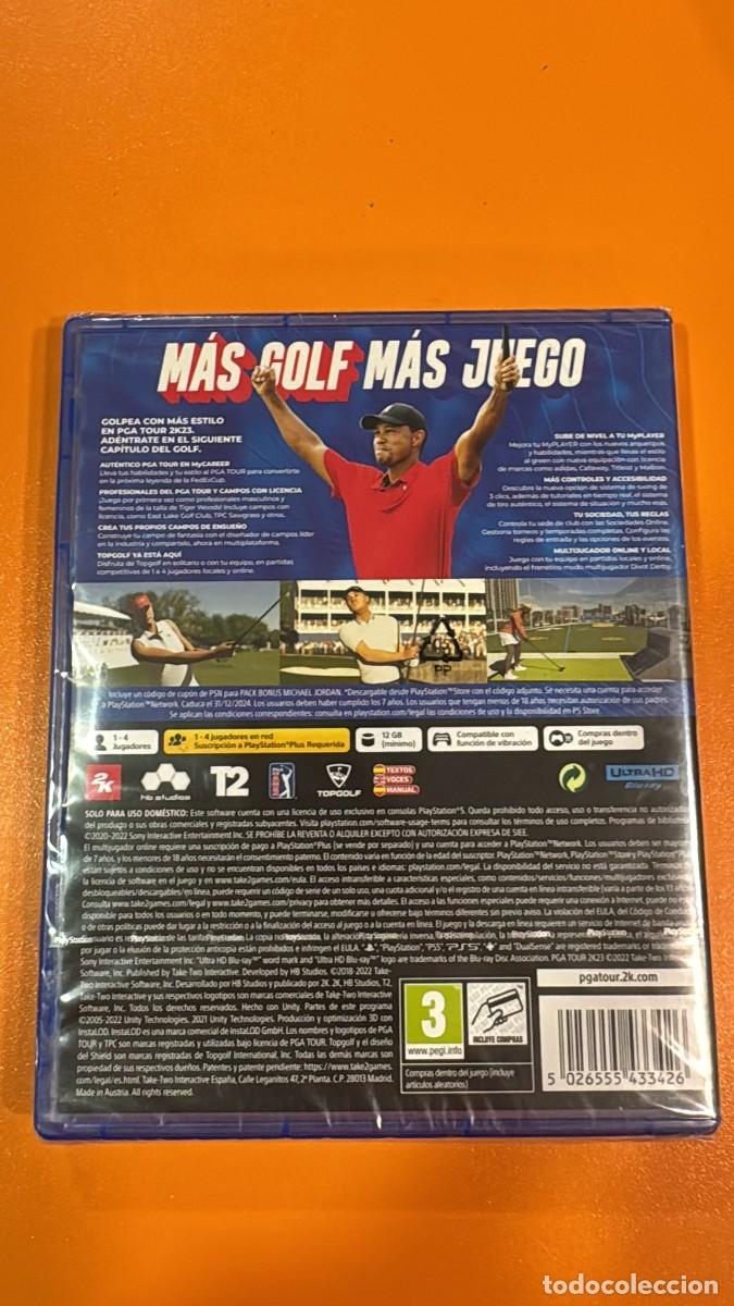 Videojuegos y consolas PS5 de segunda mano: PGA 2K23 [PS5] nuevo - Foto 2