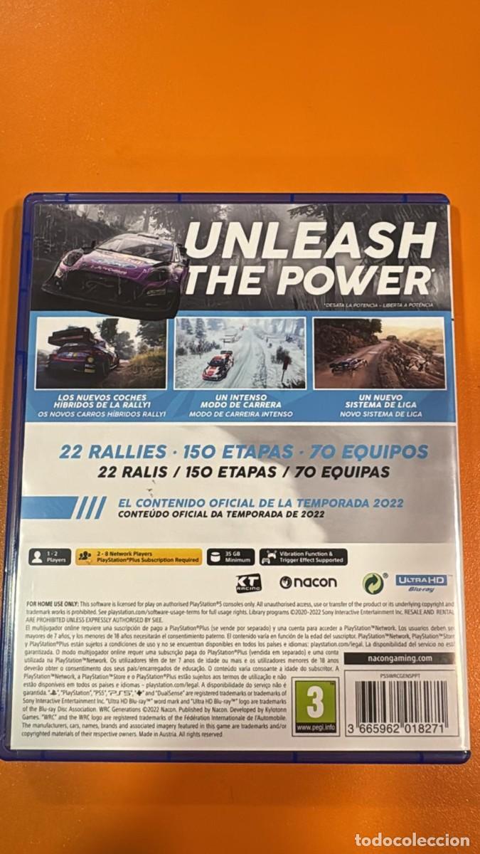 Videojuegos y consolas PS5 de segunda mano: WRC GENERATIONS [PS5] Nacon - Foto 2