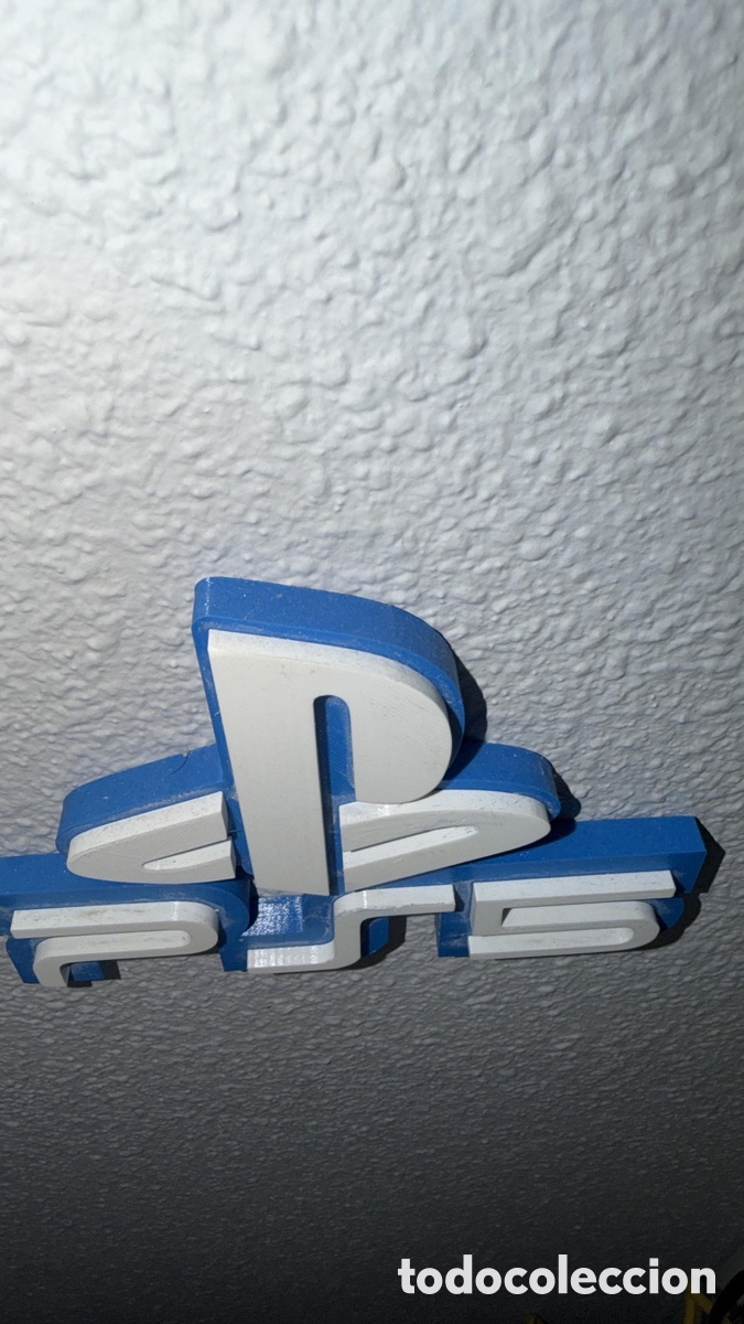 Videojuegos y consolas PS5 de segunda mano: Letrero impresi&oacute;n 3D. Logo de PS5 - Foto 4