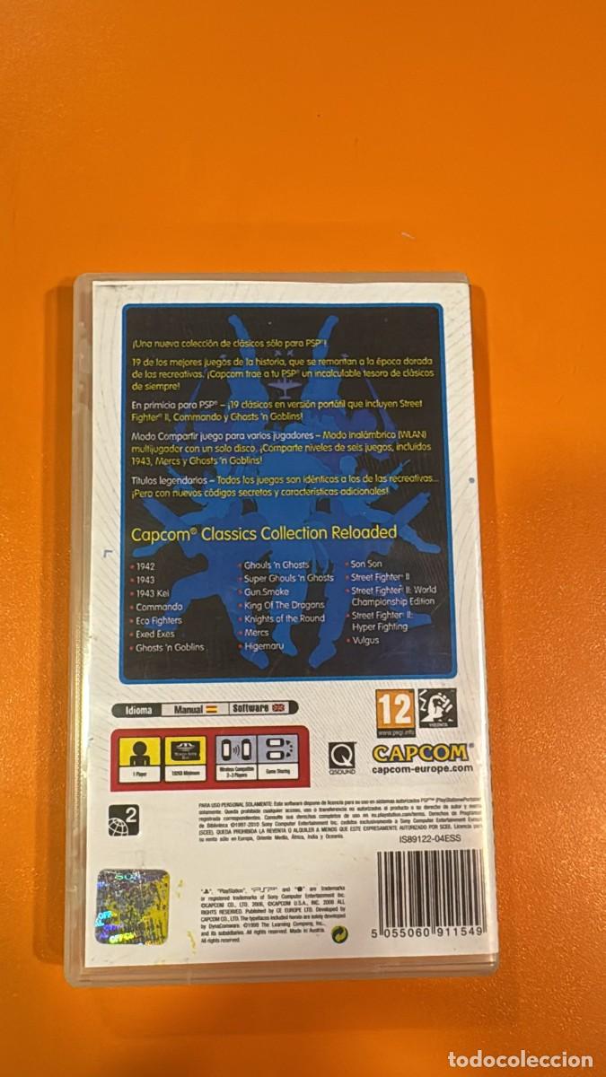 Videojuegos y consolas PS5 de segunda mano: Capcom Classics Reloaded Essentials [PSP] - Foto 2