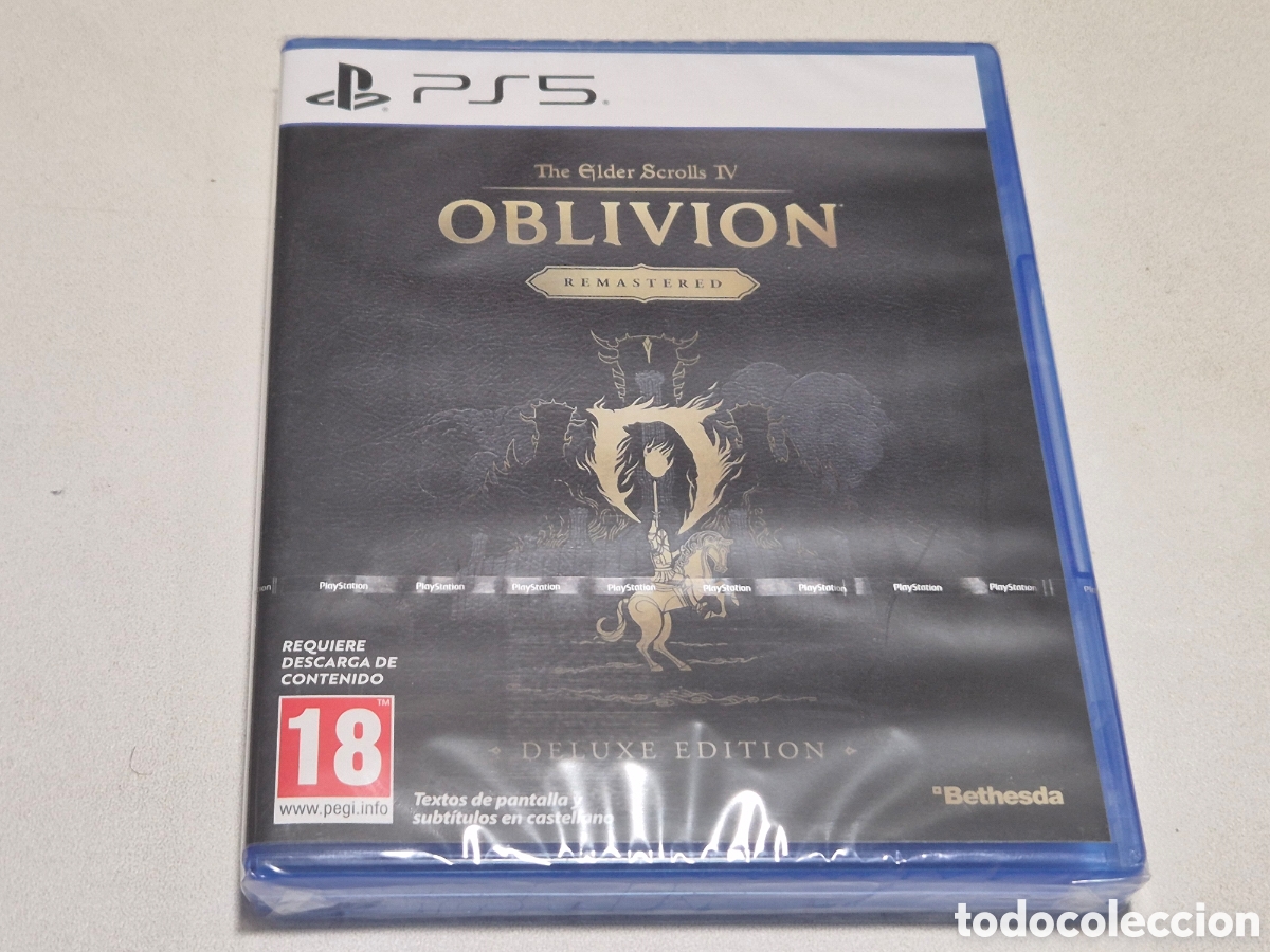 Videojuegos y consolas PS5 de segunda mano: The Elder Scrolls IV Oblivion Remastered - Foto 1