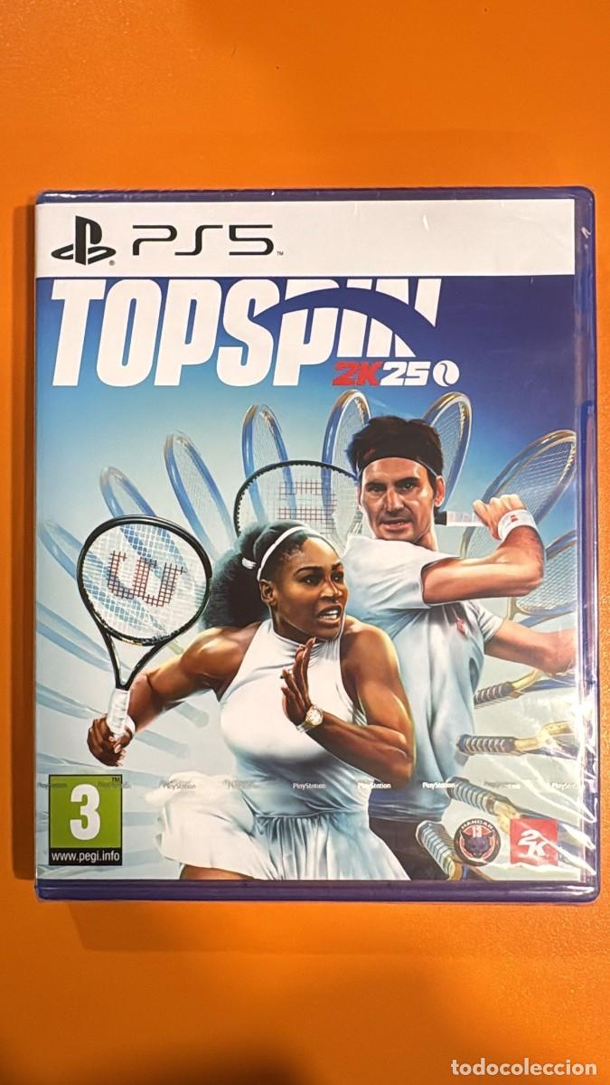 Videojuegos y consolas PS5 de segunda mano: Top Spin 2K25 [PS5] Precintado - Foto 1
