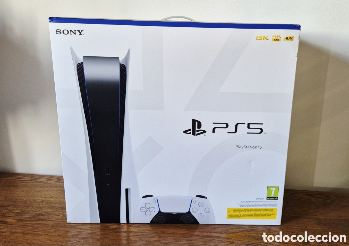 Videojuegos y Consolas PS5 de segunda mano: PlayStation 5 PlayStation 5 disc edition 825GB modelo original CFI-1216A