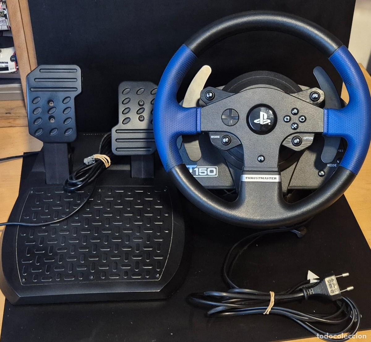 Videojuegos y Consolas PS5 de segunda mano: VOLANTE Y PEDALES THRUSTMASTER T150 FORCE FEEDBACK FUNCIONAN PERFECTAMENTE, ERAN MIOS