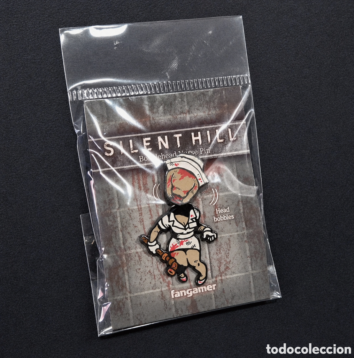 Videojuegos y Consolas PS5 de segunda mano: Pin Silent Hill 2 Nurse Fangamer licencia Konami
