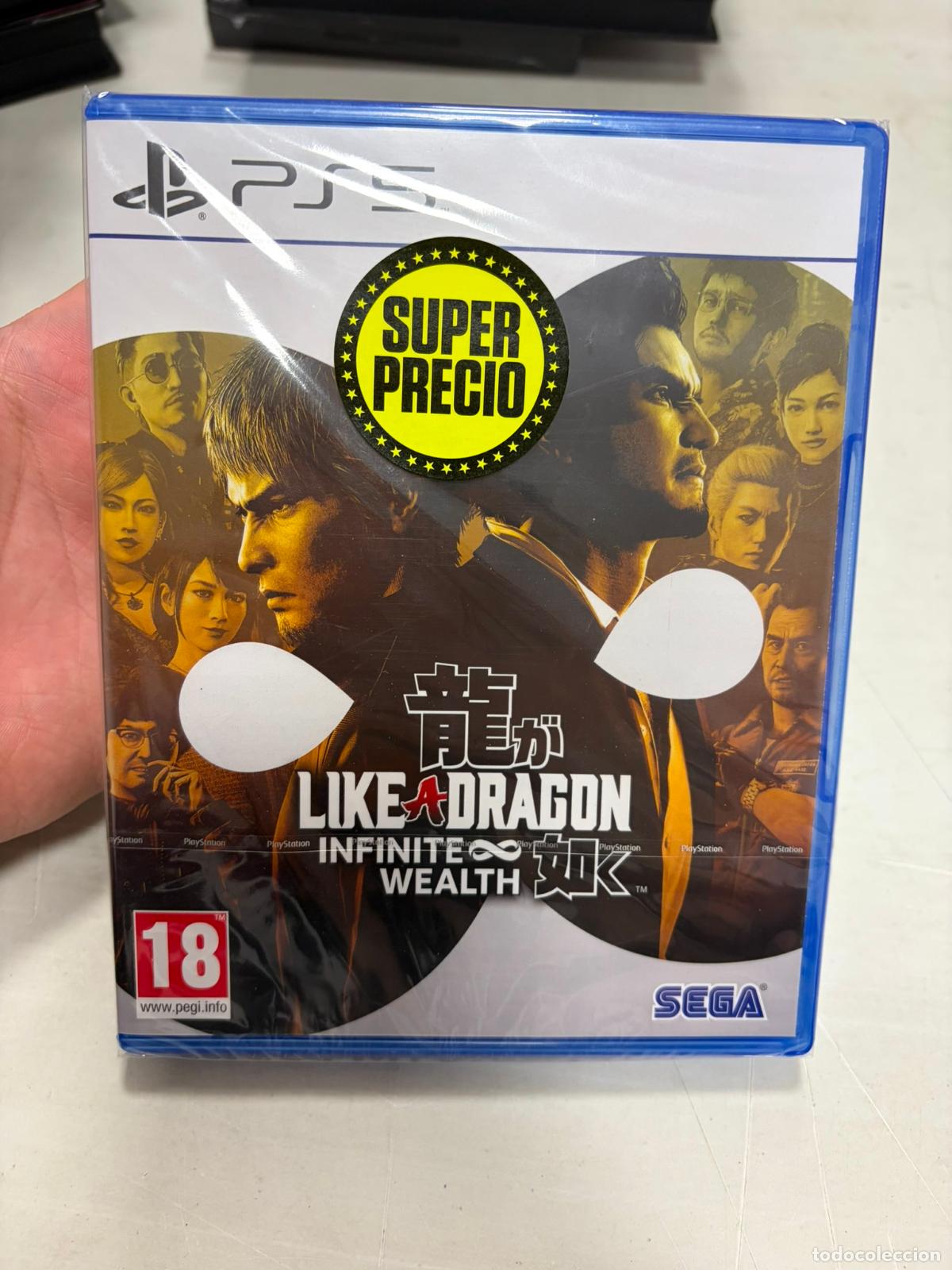 Videojuegos y Consolas PS5 de segunda mano: Like a Dragon Infinite Wealth - Sony playstation 5 PS5 PAL ESP Nuevo precintado