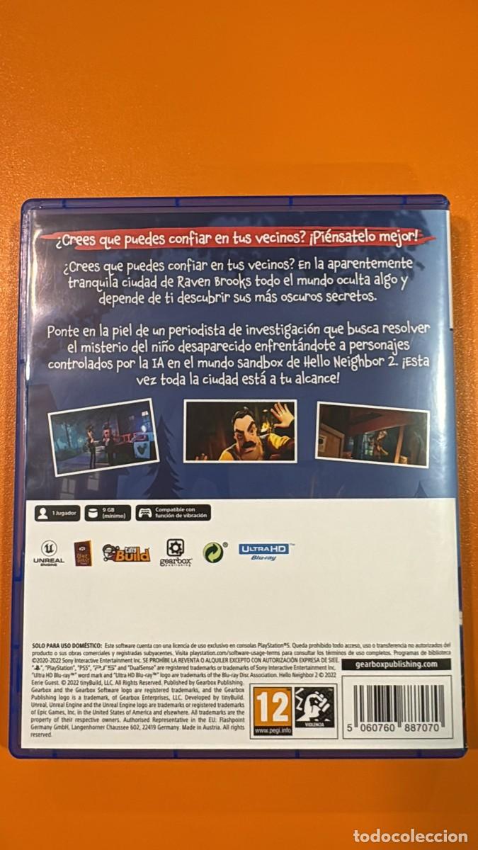Videojuegos y consolas PS5 de segunda mano: Hello Neighbor 2 [PS5] - Foto 2