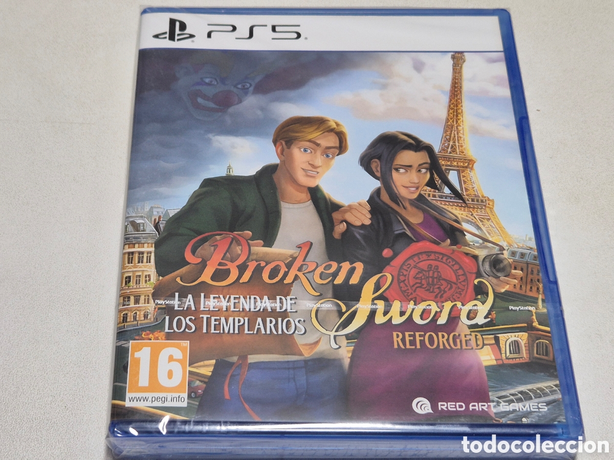 Videojuegos y Consolas PS5 de segunda mano: Broken Sword La Leyenda De Los Templarios Reforged