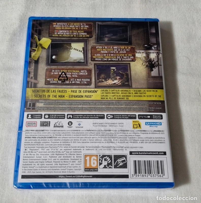 Videojuegos y consolas PS5 de segunda mano: Little Nigtmares Complete Edition Ps5 - Foto 2