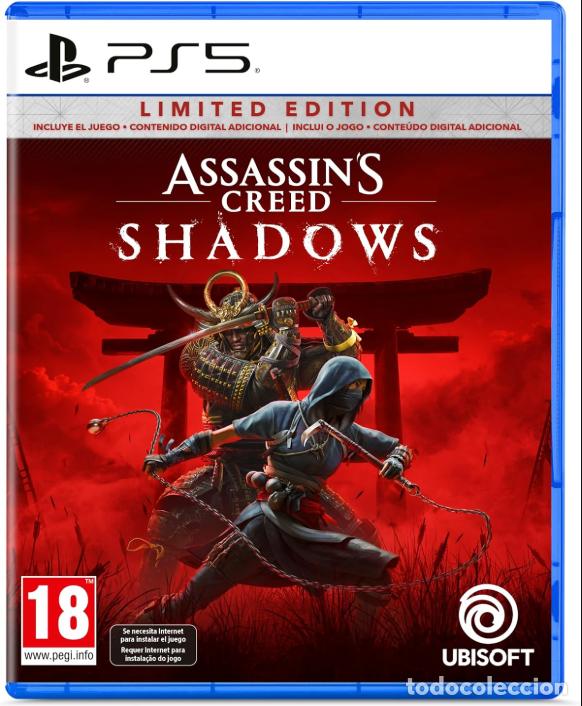 Videojuegos y Consolas PS5 de segunda mano: Juego Assassin's Creed Shadows Limited Edition PS5 OFERTA ESPECIAL